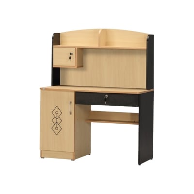 Picture of Furniture Express New Model Computer Desk | Laptop Table | Study Desk | Reading Table| Cabinet with & Small Lockable Drawer by Best Quality Furniture-h50 w42 d18 inch