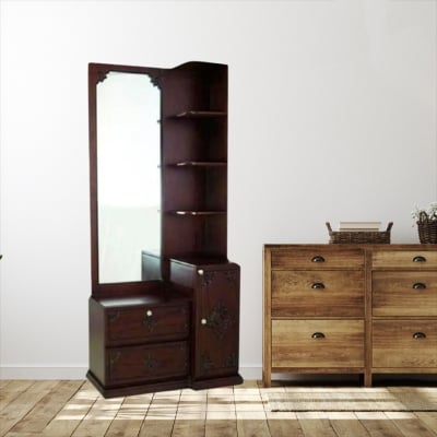Picture of Furniture Express Newfangled - Modern Dressing Table With Drawers & Shelves by Best Quality Furniture - Furniture & Decor - Modern and Trendy