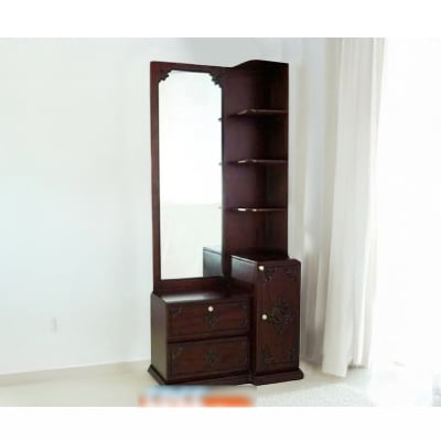 Picture of Furniture Express Newfangled - Modern Dressing Table With Drawers & Shelves by Best Quality Furniture - Furniture & Decor - Modern and Trendy
