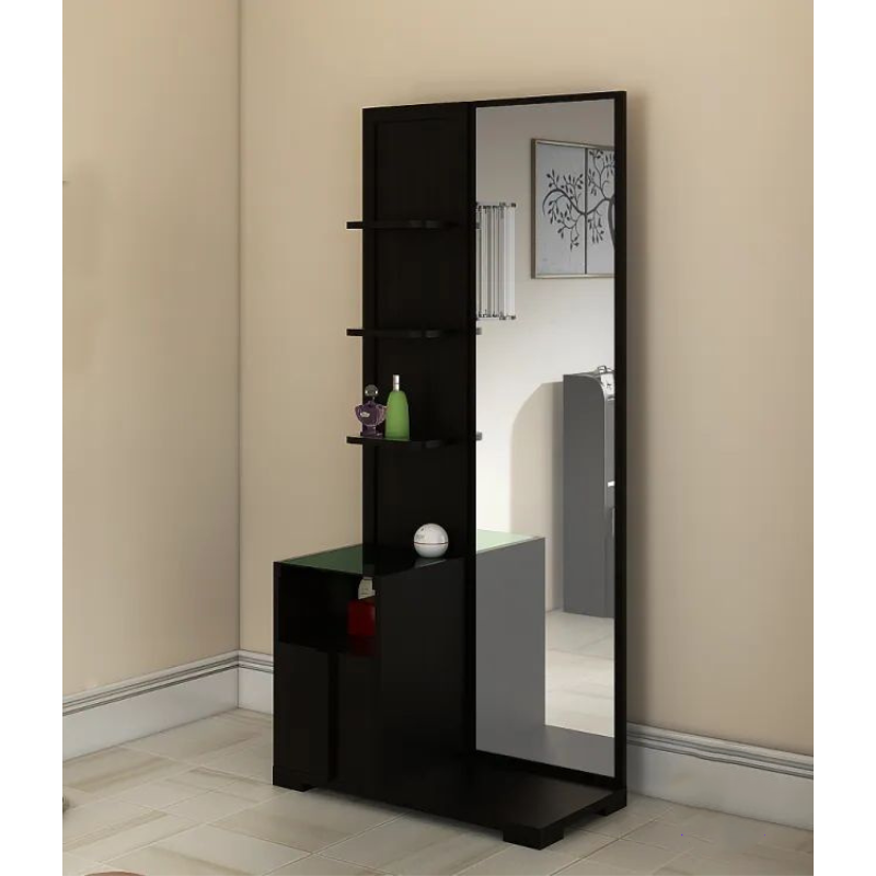 Picture of Furniture Express Nifty Niche - Opulence at Its Best - Dressing Table With Full Glass - Best Quality Furniture - Furniture & Decor - Must Have-h70 w30 d12 inch