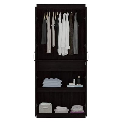 Picture of Furniture Express Newfangled - 2 Door Almira with Inner Drawer and Cloth Storage Unit - Best Quality Furniture - Furniture & Decor - Modern and Trendy