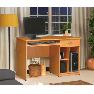 Picture of Furniture Express Newfangled - Computer Table with Multiple Storage for Home Office - Best Quality Furniture - Furniture & Decor - Modern and Trendy-h30 w36 d18 inch