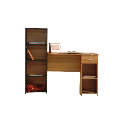 Picture of Furniture Express High Quality Reading Table | Computer Table | Laptop Table | Shelf Storage by Best Quality Furniture - Minimalistic Sophistication-h47 w42 d18 inch