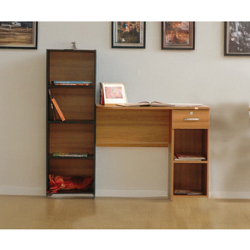 Picture of Furniture Express High Quality Reading Table | Computer Table | Laptop Table | Shelf Storage by Best Quality Furniture - Minimalistic Sophistication-h47 w42 d18 inch