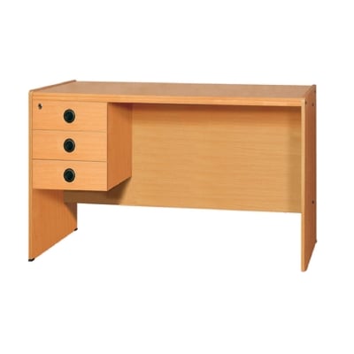 Picture of Furniture Express Stylish Addition - High Quality Study Desk | Executive Table | Laptop Desk with Drawers by Best Quality Furniture - Modern - Choice Expression-h30 w36 d18 inch