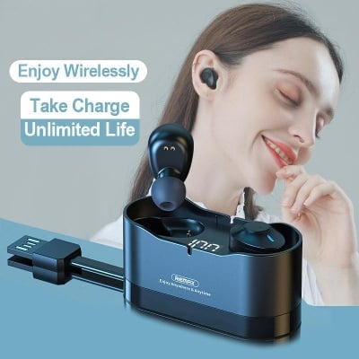 Picture of Remax True Wireless Stereo Earbuds with Digital  Display TWS-22