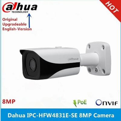 Picture of IPC-HFW4831E-SE ( Built-in SD Card Slot ) 8MP WDR IR Mini Bullet Network Camera