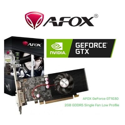 Picture of AFOX NVIDIA Geforce GT1030 2GB GDDR5 (Low Profile) Graphics Card