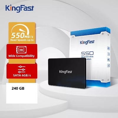Picture of SSD 240 GB  2.5 '' Sata 3 Solid State Drive  HD Hard Disk for Laptop & Desktop With One year Warranty