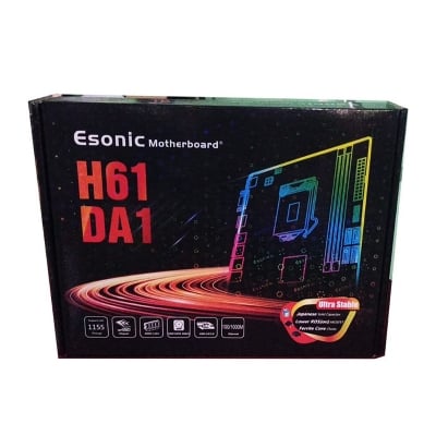 Picture of Esonic H61Da1 M.2 Nvme Motherboard With Hdmi - Intact Box - Enjoy A Year Of Brand Warranty