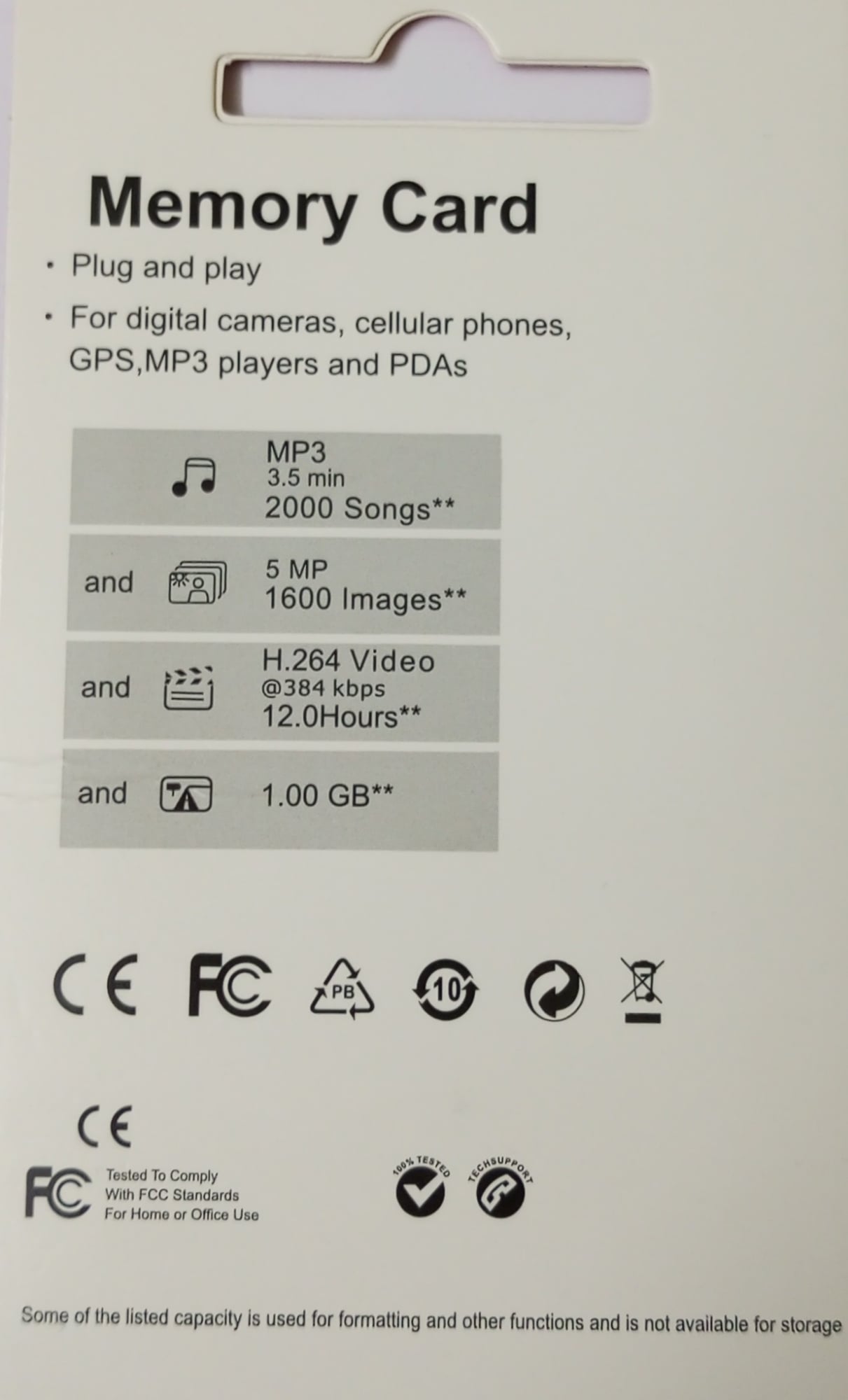 Picture of 64GB MicroSDXC UHS-I U1 Class 10 Memory Card