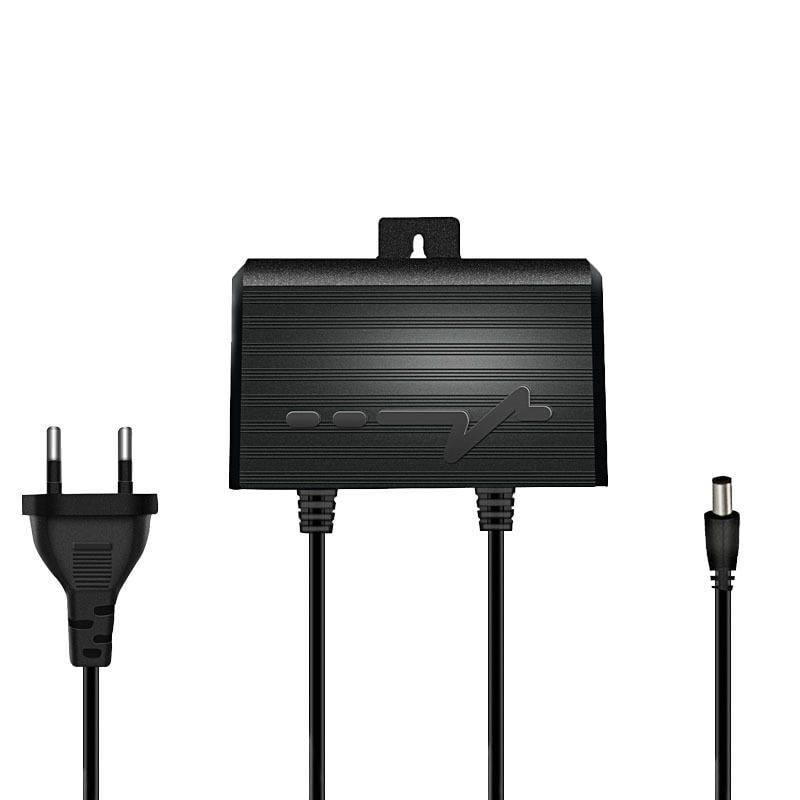 Picture of CCTV Camera Power Supply AC/ DC 12V 2A Double Circuit Adapter - Black
