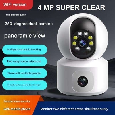 Picture of Dual Lens & Dual Screen,smart Security Camera,1080p Hd V380 WiFi IP CAMRA