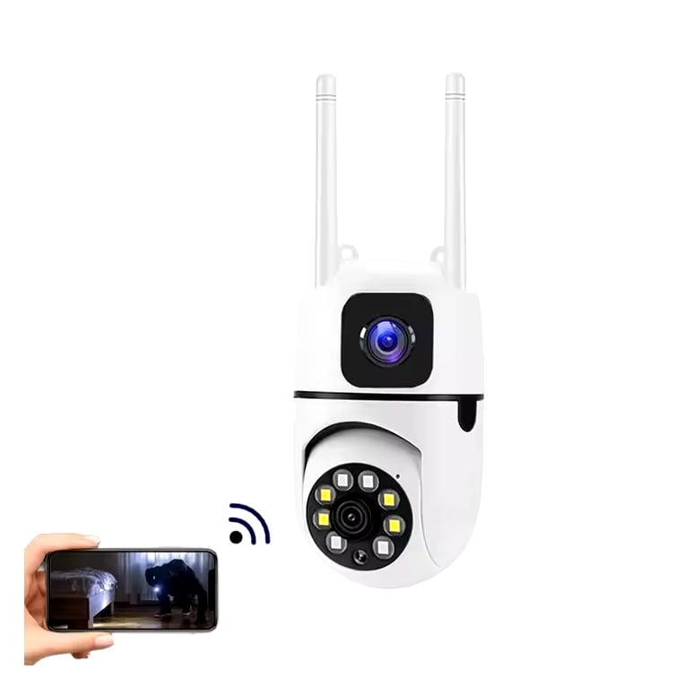 Picture of 2MP+2MP OUT DOOR New Upgrade Version WiFi Mobile Full Hd Motion Detection Full Colo