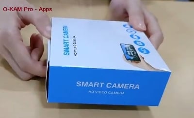 Picture of New 3MP O-KAM Pro - Apps  Mini 4G Camera Compact Wireless Device with eight-Hour Continuous Recording  CCTV Camera
