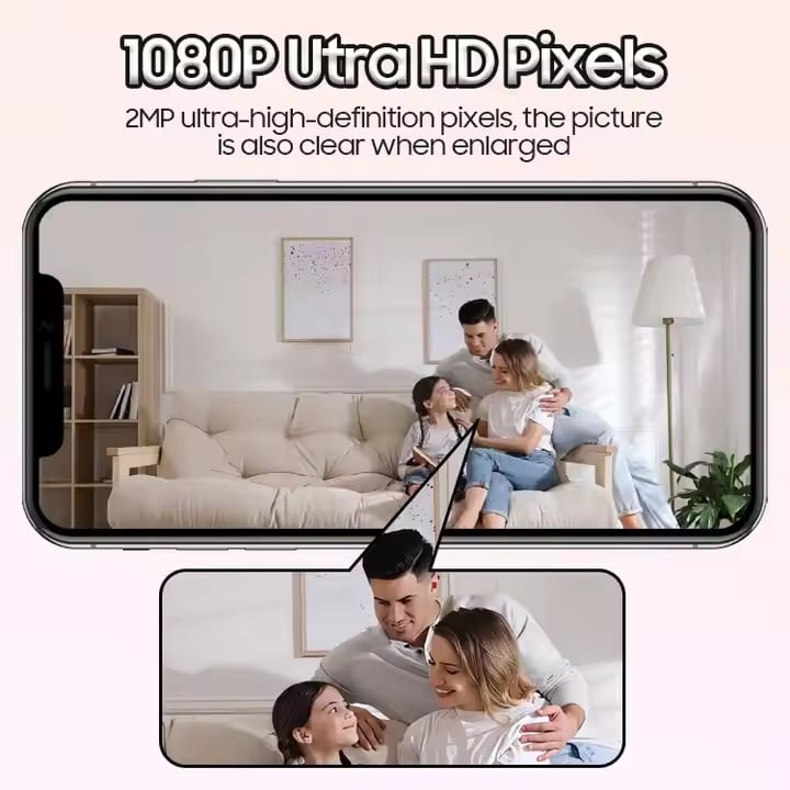 Picture of Single Lens WiFi  Bulb Indoor 2MP 1080P Two-way Audio Smart APP Control Indoor V380pro CCTV Security Bulb Camera