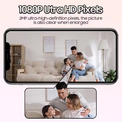 Picture of Single Lens WiFi  Bulb Indoor 2MP 1080P Two-way Audio Smart APP Control Indoor V380pro CCTV Security Bulb Camera