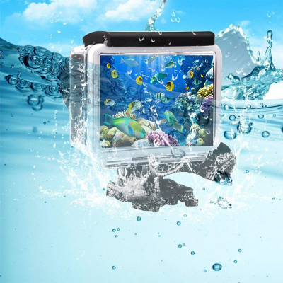 Picture of REAL 4K AUSEK AT-Q14K Wifi Action Camera 16MP Sport DV Waterproof Pro Extreme Sports Camera BATTERY BACKUP 90 Min video