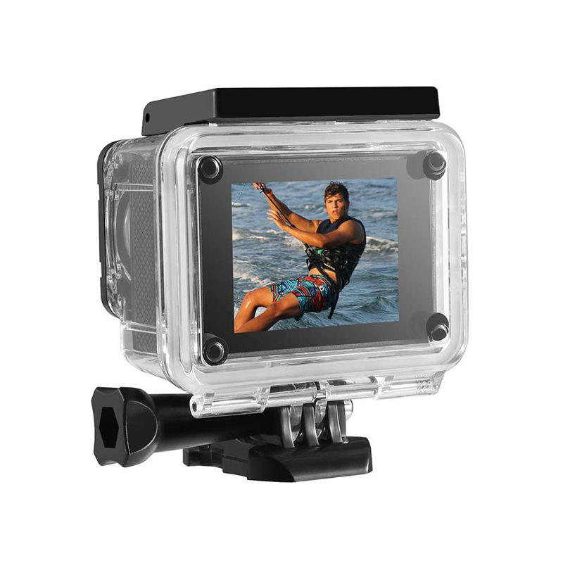 Picture of REAL 4K AUSEK AT-Q14K Wifi Action Camera 16MP Sport DV Waterproof Pro Extreme Sports Camera BATTERY BACKUP 90 Min video
