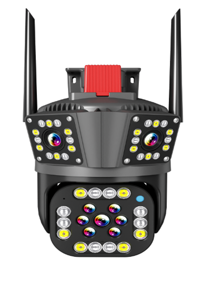 Picture of OUTDOOR V380 PRO 3 camera 3 lens 3 MOBILE SCREEN 6MP 10XZOOM IP66 Wireless Camera
