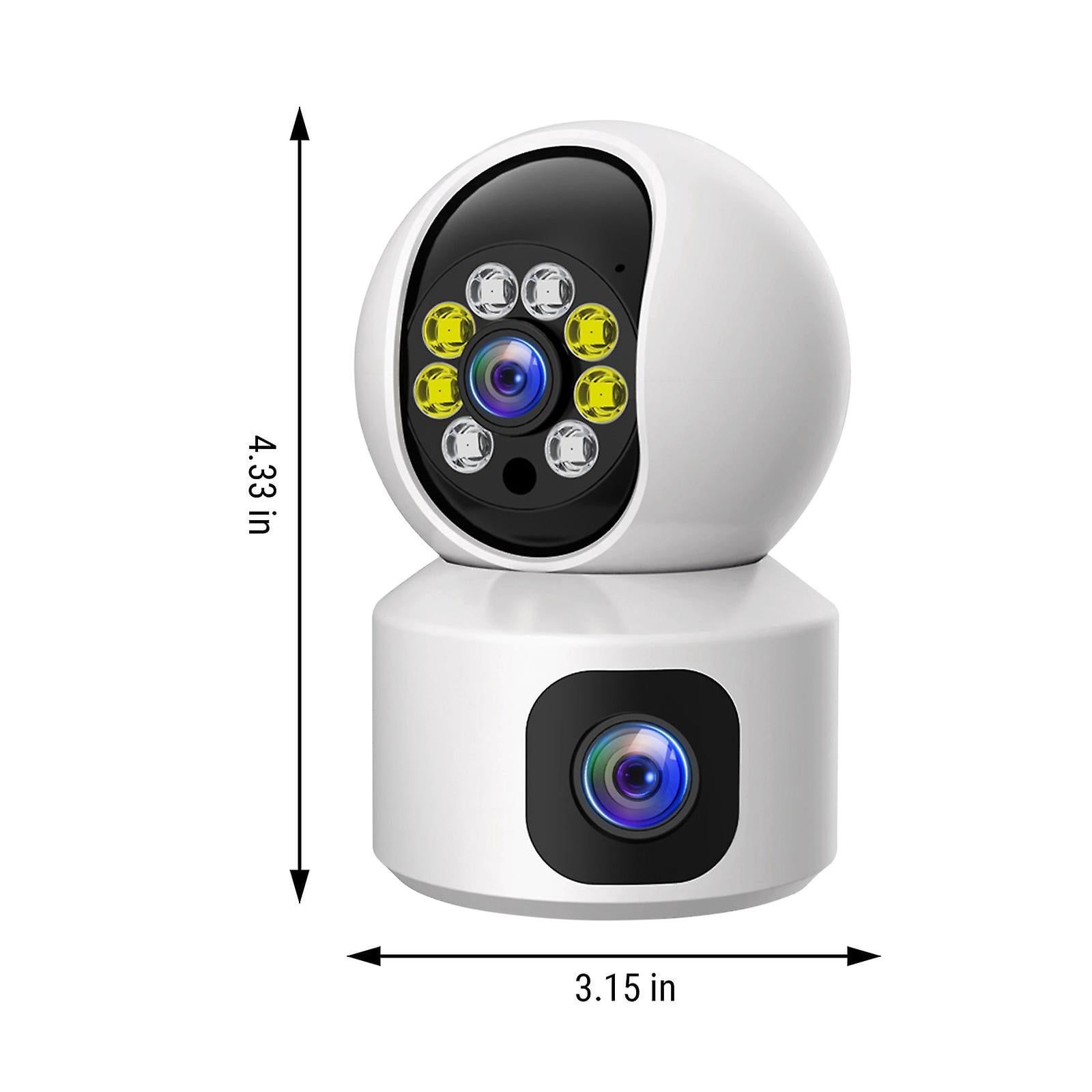 Picture of Dual Lens & Dual Screen,smart Security Camera,1080p Hd V380 WiFi IP CAMRA