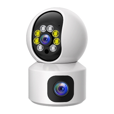 Picture of Dual Lens & Dual Screen,smart Security Camera,1080p Hd V380 WiFi IP CAMRA