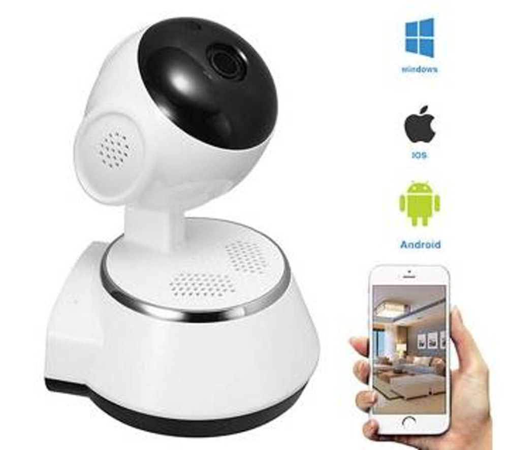 Picture of V380 IP Camera WiFI IP Camera 360 Degree IP Camera Mini CC Camera Wireless CCTV Camera IP Webcam robotic Ip Camera 2020 IP Camera Online CCTV Camera wifi wi-fi IP Camera security camera 360 Degree Camera IP Camera BD