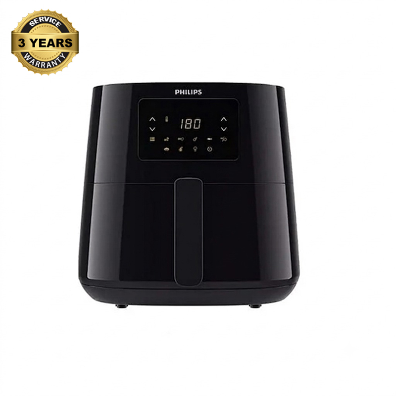 Picture of Philips Digital Display Touch Control Panel 6.2 Ltr Air Fryer XL Size HD9270, Black