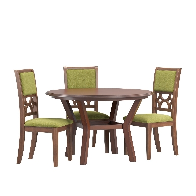 Picture of REGAL 4 SEATER DINING TABLE- OLIVIA TDH-345-3-1-20 (Dining Table)
