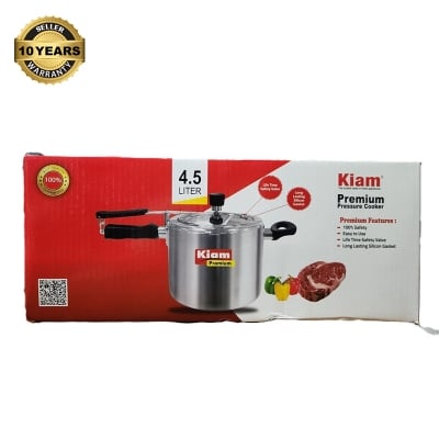 Picture of Kiam Premium 4.5L Pressure Cooker — Perfect for Large Families