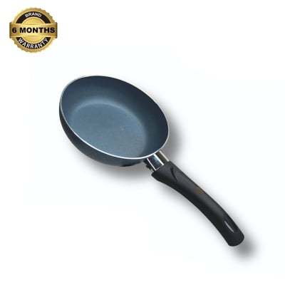 Picture of Electro Non-Stick Fry Pan 16cm | Aluminum Taper Frying Pan | Oil-Less Healthy Cooking | Black