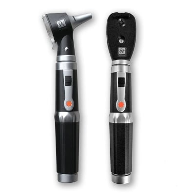 Picture of (Ear Nose &Throat) Medical Diagnostic Otoscope Ear Examination Kit with LED Lamp Diagnostic Examination Tool