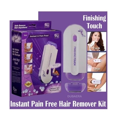 Picture of Finishing Touch Hair Remover Epilator Kit Instant Pain-Free Hair Removal with Sensor Light