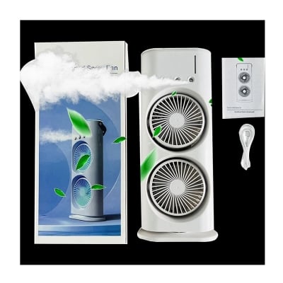 Picture of Double-Ended Spray Fan – Portable Humidifier Air Cooler with Remote Control