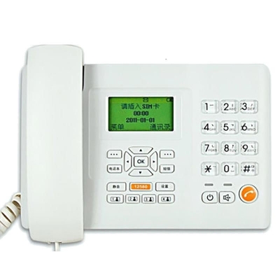 Picture of Huawei F501 Land Phone Desk Phone Single Sim White and black