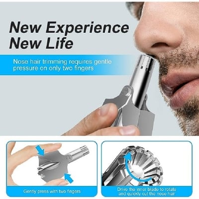 Picture of Premium Manual Nose Hair Trimmer for Men & Women – Crafted from Stainless Steel