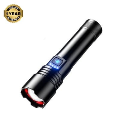 Picture of KH-W510 Zoomable Super Bright Flashlight with Type-C Charging – Built for Power & Performance!