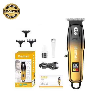 Picture of Kemei KM-J03 Professional LCD Display Hair Trimmer for men
