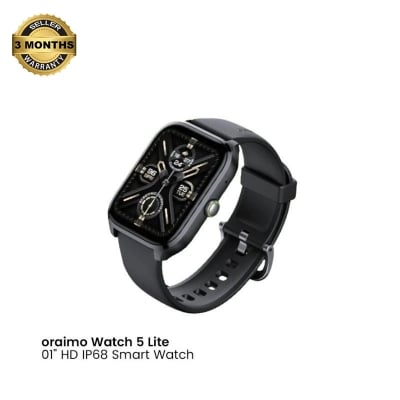 Picture of Oraimo Watch 5 Lite BT calling Smart Watch(OSW-804)-Black with warranty
