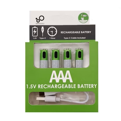Picture of SmarToools RB40 AAA 1.5V 750mWh Rechargeable Battery (4Pcs Set)