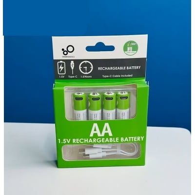 Picture of SmarToools RB40 AA 1.5V 2600mWh Rechargeable Battery (4Pcs Set)