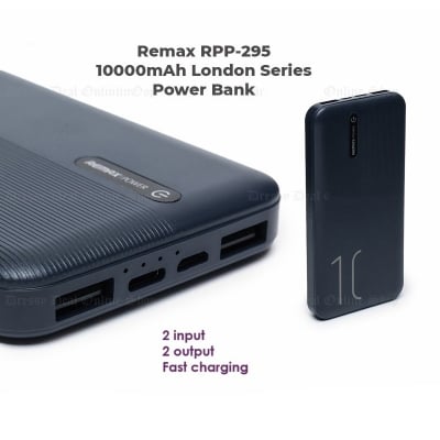 Picture of REMAX RPP-295 Power Bank LONDON SERIES 10000mAh 2.1A with Fast Charging