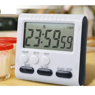 Picture of Digital Display Kitchen timer Cooking Alarm Clock  Stopwatch Clock