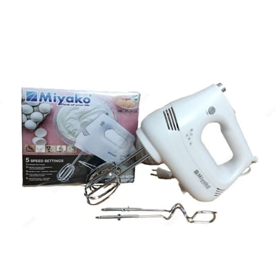 Picture of Miyako Egg Beater & Hand Mixer with Dough Hooks in a Storage Case HM-6679CX