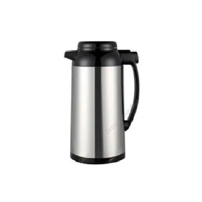 Picture of Vacuum Flask Easy Touch Handy thermos Pot with Swivel Base, 1.6 L, Sliver