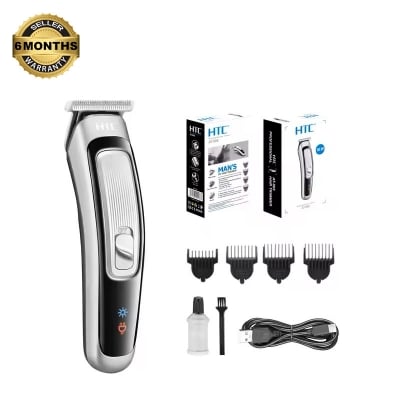 Picture of HTC AT- 505 Hair & Beard Trimmer type c with 4 extra clipper/ Budget trimmer