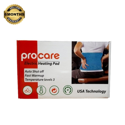 Picture of Procare Electric Heating Pad for Instant Pain Relief and injury support