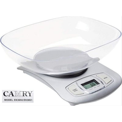 Picture of CAMRY EK3650/EK3651 Digital Electronic Kitchen Weight Scale- 5 kg