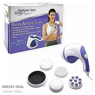 Picture of Relax Tone Spine and  BodyMassager With 5 Heads