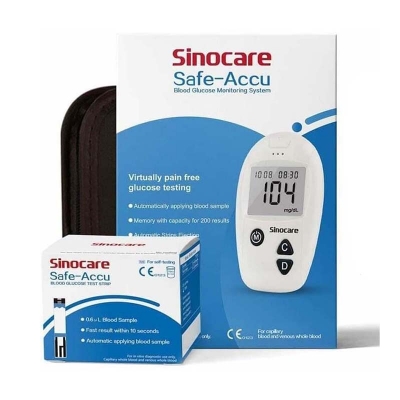 Picture of Sinocare Safe Accu Digital Blood Glucose Monitoring System
